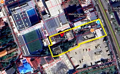 Land for sale BTS On Nut : LTHC16281 - Prime Land For Sale | Sukhumvit Road between Sukhumvit 64 & 64/1 | BTS Punnawithi | 827 Sq.wah | 827MB