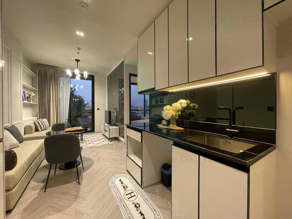 รูป 🚩Best room!🚩 ให้เช่าคอนโด แชปเตอร์ เจริญนคร-ริเวอร์ไซด์ อาคาร B ชั้น 5 2 ห้องนอน ขนาด 40.00 ตรม ใกล้ BTS กรุงธนบุรี - รูปที่ 4/8