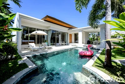 Houses for rent Cherngtalay Witthayakhom School : 3 Bedroom Villa for rent at Trichada Tropical 1735926