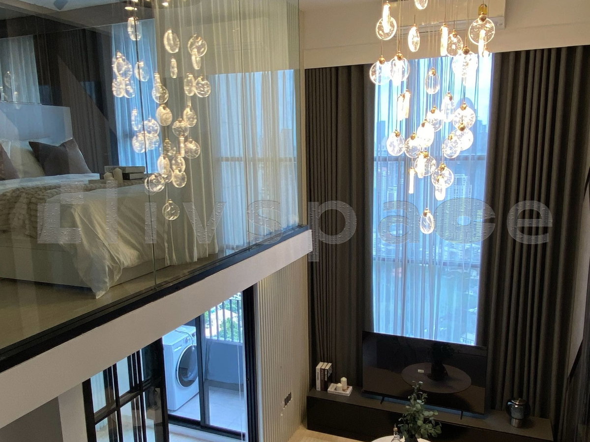 รูป ▚ L0FC4Tツ ให้เช่า Knightsbridge Prime Sathorn 2Bed Duplex 44ตร.ม. ห้องสวย ราคาดีที่สุด แต่งครบ พร้อมอยู่ ใกล้ BRT อาคารสงเคราะห์ / BTS ช่องนนทรี✨ - รูปที่ 9/15