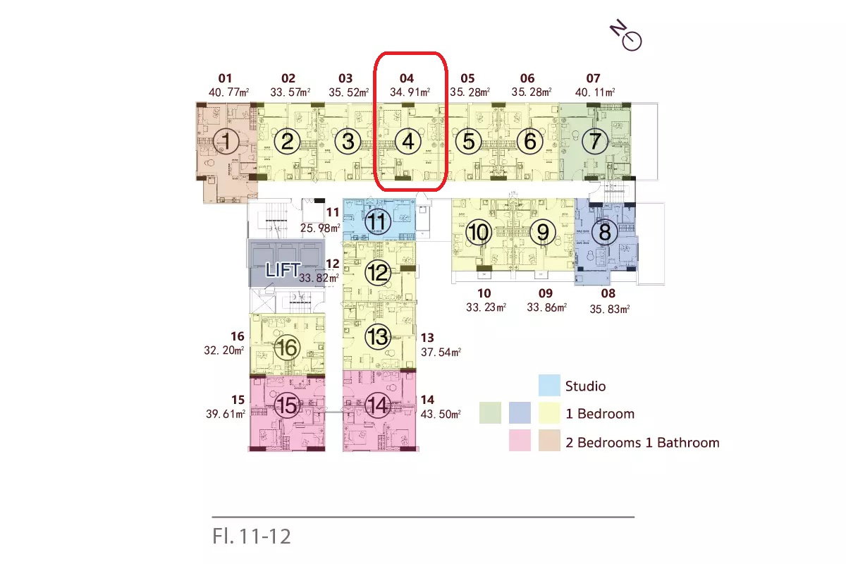 รูป ให้เช่า Regal Sathon–Naradhiwas ชั้น 9 | 1 ห้องนอน 35 ตร.ม. | 17,500 บาท | เฟอร์ครบ พร้อมอยู่ - รูปที่ 8/8