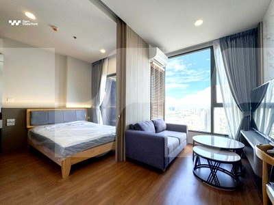 คอนโดให้เช่า : 🔥ให้เช่า ห้องใหม่พร้อมอยู่🔥Cloud Thonglor - Petchaburi, 1ห้องนอน/1ห้องน้ำ 34sqm ชั้น38 วิวเมือง ใกล้ MRT Phetchaburi, ARL Makkasan