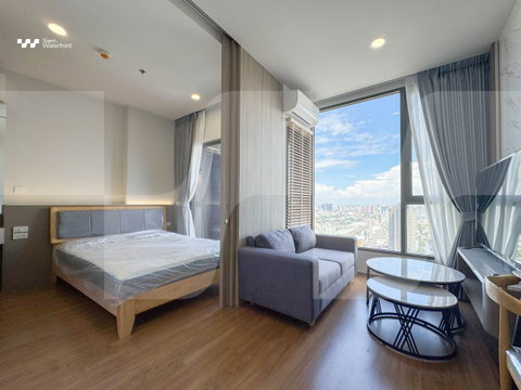 🔥ให้เช่า ห้องใหม่พร้อมอยู่🔥Cloud Thonglor - Petchaburi, 1ห้องนอน/1ห้องน้ำ 34sqm ชั้น38 วิวเมือง ใกล้ MRT Phetchaburi, ARL Makkasan