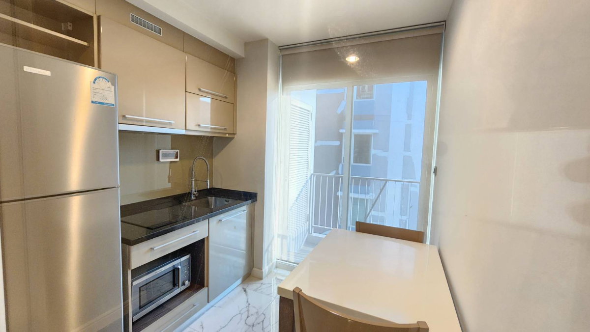 picture Rent The Crest Sukhumvit 49, 7th floor, size 34 sqm, Eastern balcony - 3/14