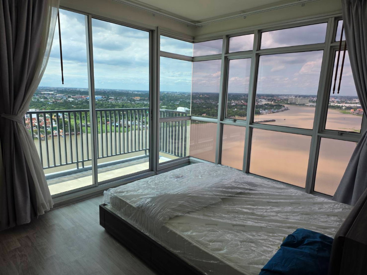 รูป ให้เช่า ขายคอนโด Manor สนามบินน้ำ ชั้น 26 ห้อง Riverfront วิวแม่น้ำ ทำเลดี เดินทางสะดวก ใกล้ MRT สะพานพระนั่งเกล้า - รูปที่ 7/15