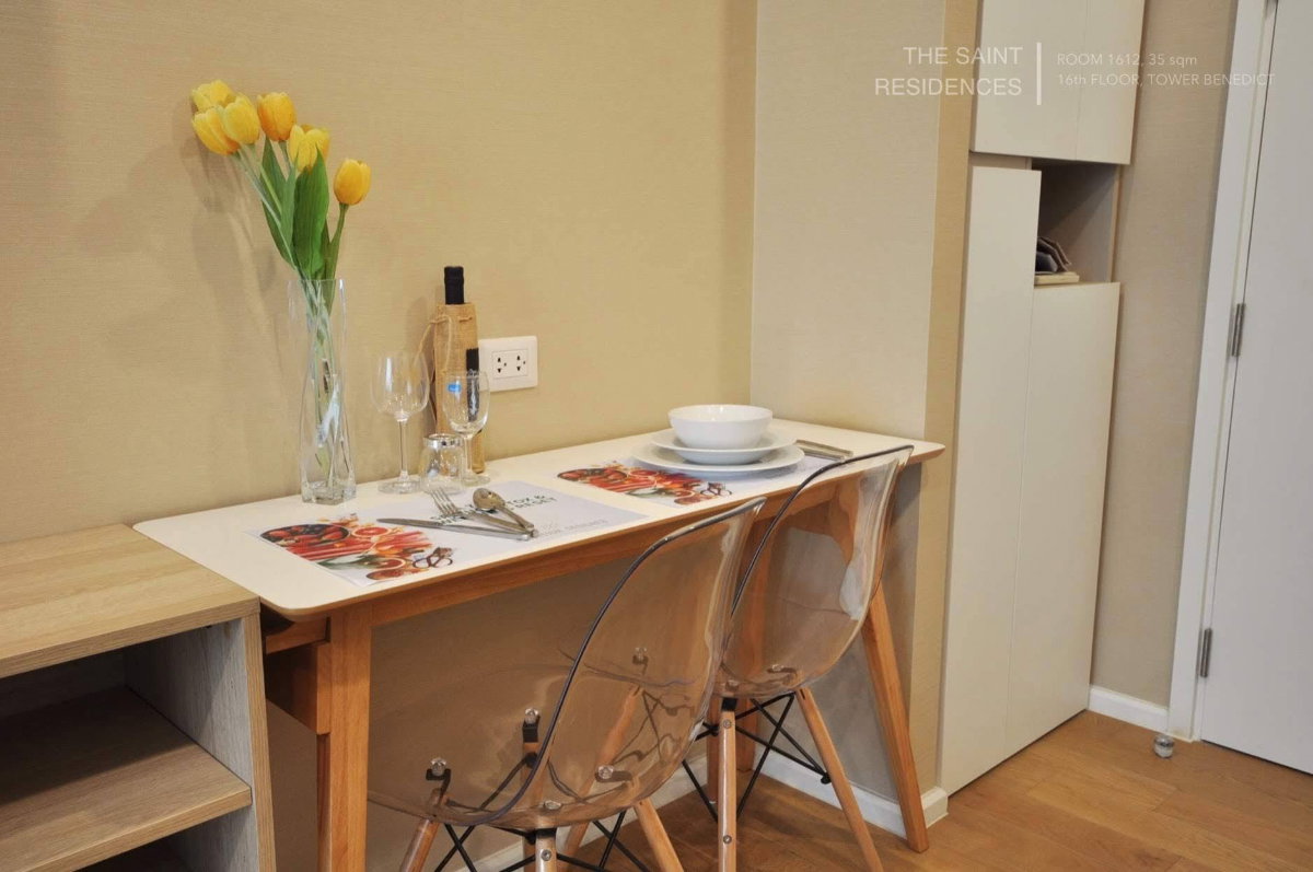 รูป เช่าคอนโด The Saint Residences/เดอะ เซนต์ เรสซิเดนซ์ (J6909090) ID Line : @condo65 - รูปที่ 8/9
