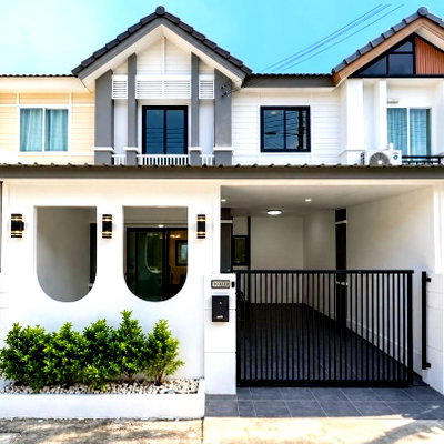 ทาวน์โฮม ภูเก็ต : พฤกษาวิลล์ รัษฎา สามกอง ทาวน์เฮ้าส์รีโนเวทใหม่ โมเดิร์นมินิมอล ทำเลใกล้ราชภัฏ ตัวเมือง-บายพาส Pruksa Ville