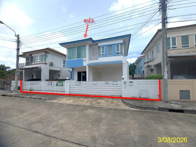 ขายบ้านเดี่ยว : บ้านเดี่ยว 58.6 ตร.วา สราญสิริ ท่าข้าม-พระราม 2 เขตบางขุนเทียน กรุงเทพมหานคร 5.5M