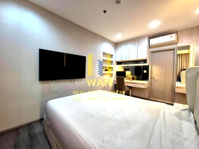 คอนโดให้เช่า : ให้เช่า The politan rive วิวแม่น้ำ ขนาด 52 ตร.ม. แบบ 1 ห้องนอน 2 ห้องน้ำ แต่งสวย ครบพร้อมอยู่