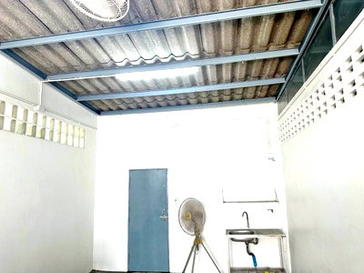 Factory for rent Sangkhom Songkhro Road : 			MRT Chokchai 4 / Ladprao 71 area.Warehouse for rent  Land size: 12 sq. wa. usable area: 48 sq. m. Building dimensions: 4 x 12 m. Features 1          