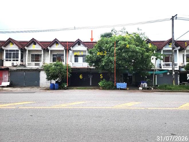 รูป อาคารพาณิชย์ 33.8 ตร.วา วาปีปทุม มหาสารคาม 3.6M - รูปที่ 1/25