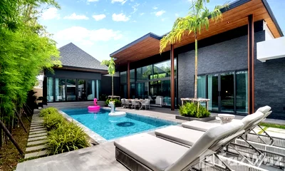 Houses for rent Phuket : Luxury 4 Bedroom Villa for Rent at Suksan Fusion, Rawai 6823037