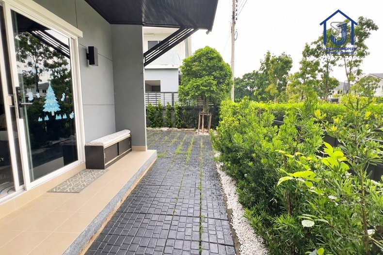 รูป ขายบ้านเดี่ยว 2 ชั้น หมู่บ้าน Perfect Park Suvarnabhumi Phase 5 เพอร์เฟค พาร์ค สุวรรณภูมิ เฟส 5 ซอยร่มเกล้า 6/1 ใกล้รถไฟฟ้าสายสีชมพู - รูปที่ 13/17