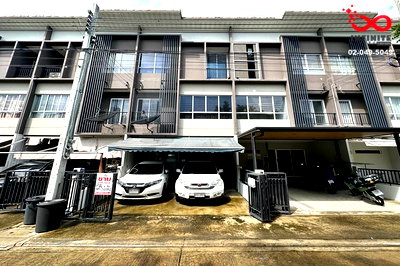 ทาวน์โฮม บางบัวทอง นนทบุรี : ขายทาวน์เฮาส์ 3 ชั้น สัมมากร อเวนิว ชัยพฤกษ์-วงแหวน บางบัวทอง 18 ตร.ว.