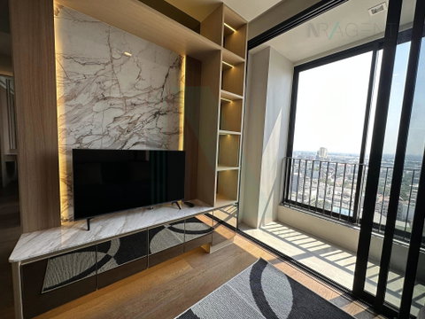 📌 For Rent Condo IDEO Q SUKHUMVIT 36 Building A, Floor 20,1 bed room, Room size 47 sqm