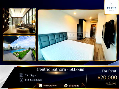 เช่าคอนโด BTS เซนต์หลุยส์ : ✨ Prime Sathorn Convenience | Excellent BTS connectivity with Assumption College just nearby ✨