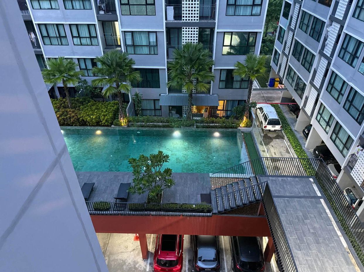 รูป ให้เช่าคอนโด เดอะคิวบ์ ลอฟท์ ศรีนครินทร์-เทพารักษ์ อาคาร 1 ชั้น 6 1 ห้องนอน ขนาด 23 ตรม ใกล้ รร.นานาชาติไทย-สิงคโปร์ - รูปที่ 5/8