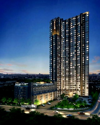 คอนโดให้เช่า : ปล่อยเช่าคอนโด คอนโด The Base Park West สุขุมวิท 77 ห้องสวย พร้อมอยู่
