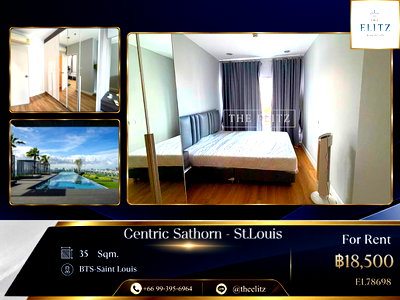เช่าคอนโด BTS เซนต์หลุยส์ : ✨ Easy City Living - Convenient BTS access makes everyday City Life Effortless and Comfortable ✨