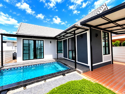 Houses for rent Hua Hin Prachaubkirikhan : Pet-Friendly 2BR Private Pool House in Hua Hin
