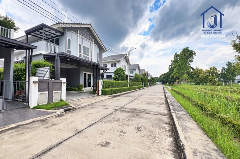 รูป ขายบ้านเดี่ยว 2 ชั้น หมู่บ้าน Perfect Park Suvarnabhumi Phase 5 เพอร์เฟค พาร์ค สุวรรณภูมิ เฟส 5 ซอยร่มเกล้า 6/1 ใกล้รถไฟฟ้าสายสีชมพู - รูปที่ 2/17