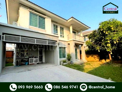 บ้านเดี่ยว ถนนจตุโชติ : บ้านเดี่ยว ดีไลท์ แอทซีน วัชรพล-จตุโชติ ตกแต่งสวยงาม พร้อมอยู่ทันที