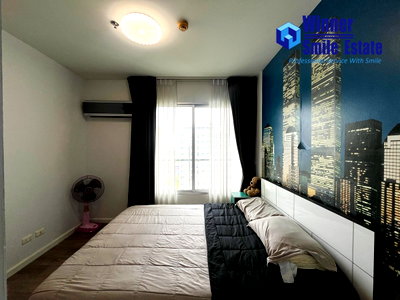 Condos for sale : Condo for Sale : The Parkland Srinakarin – 16th Floor, Pool View, 40 sq.m., near MRT Sri Lasalle