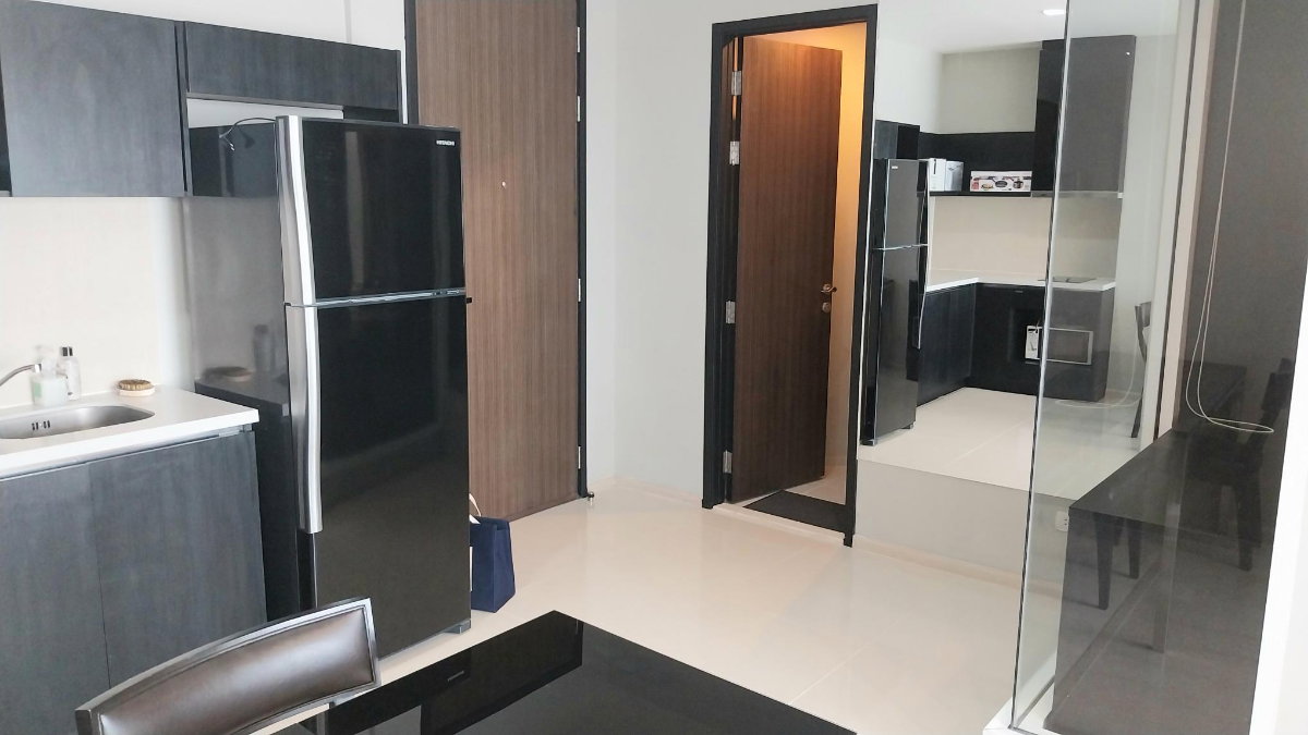 รูป คอนโดให้เช่า Rhythm Sukhumvit 44/1 1 ห้องนอน 48 ตร.ม. ชั้น 32 ใกล้ BTS พระโขนง เฟอร์ครบ พร้อมอยู่ ฿32,000/เดือน - รูปที่ 3/12