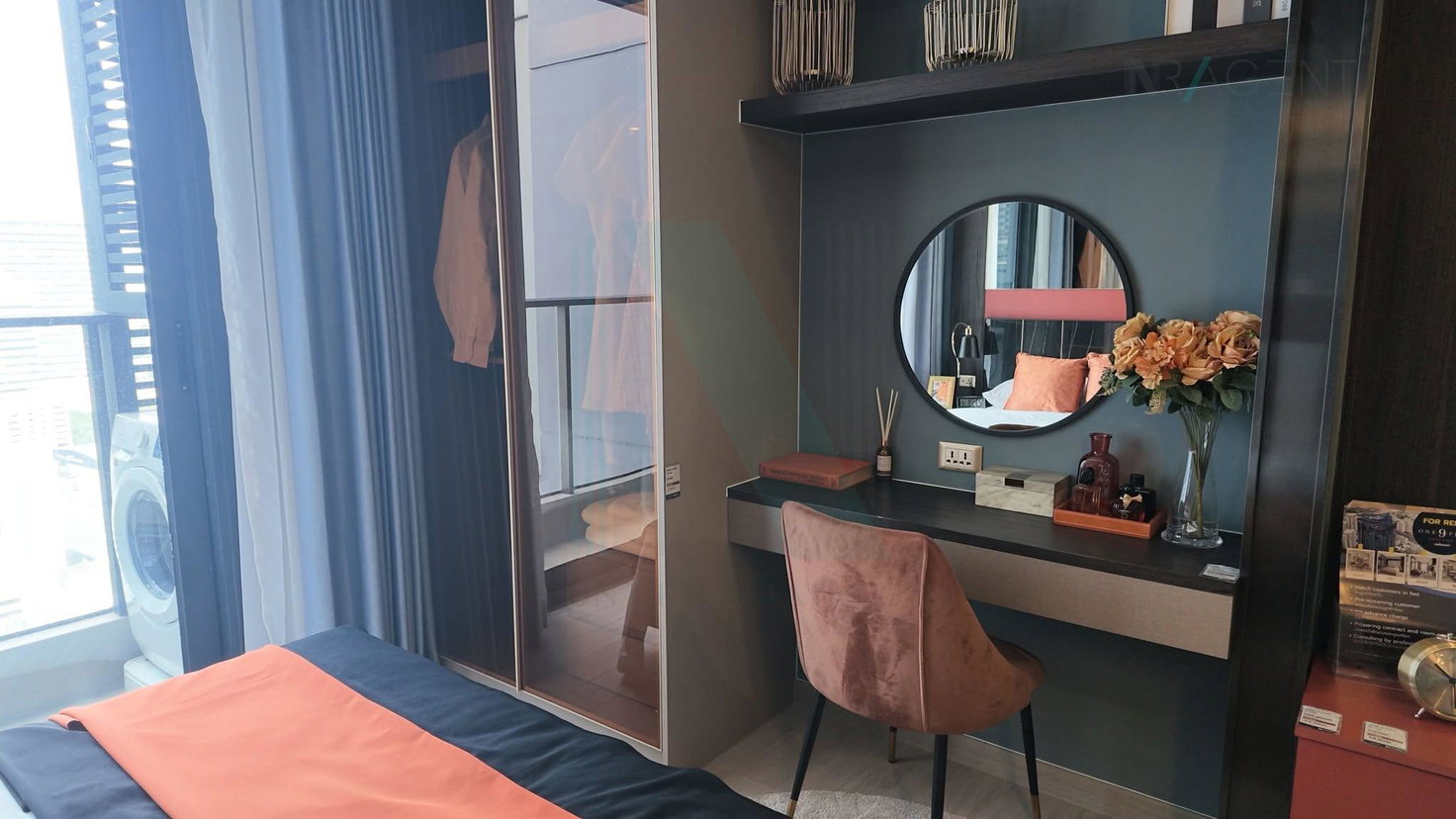 picture 🔺 For Sell Condo ONE9FIVE ASOKE - RAMA 9 Building A, Floor 25,Studio, Room size 25 sqm - 1/8