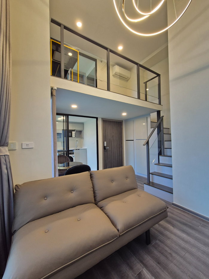 รูป 🔥( ราคาถูกสุด!! ) Duo Space 1 ห้องนอน 42 ตรม. Knightsbridge Space Rama 9 ใกล้ MRT พระราม 9 - รูปที่ 5/20