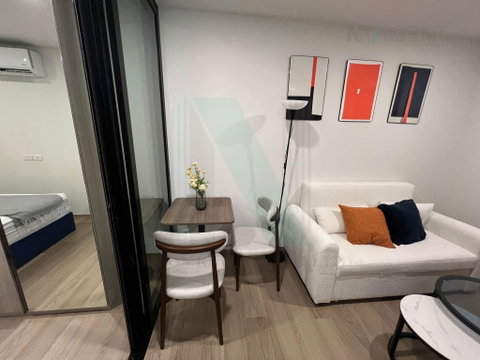 🎊 For Rent Condo ORIGIN PLAY BANGKHUNNON TRIPLE STATION Building 1, Floor 12,1 bed room, Room size 28 sqm