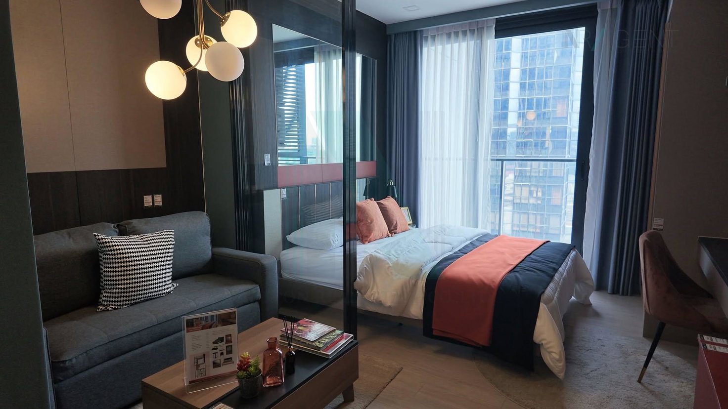 picture 🔺 For Sell Condo ONE9FIVE ASOKE - RAMA 9 Building A, Floor 25,Studio, Room size 25 sqm - 5/8
