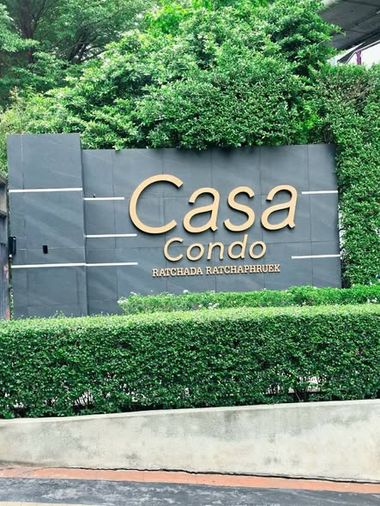 Studio condo for rent, 27 sqm, Casa Condo Ratchada - Ratchaphruek