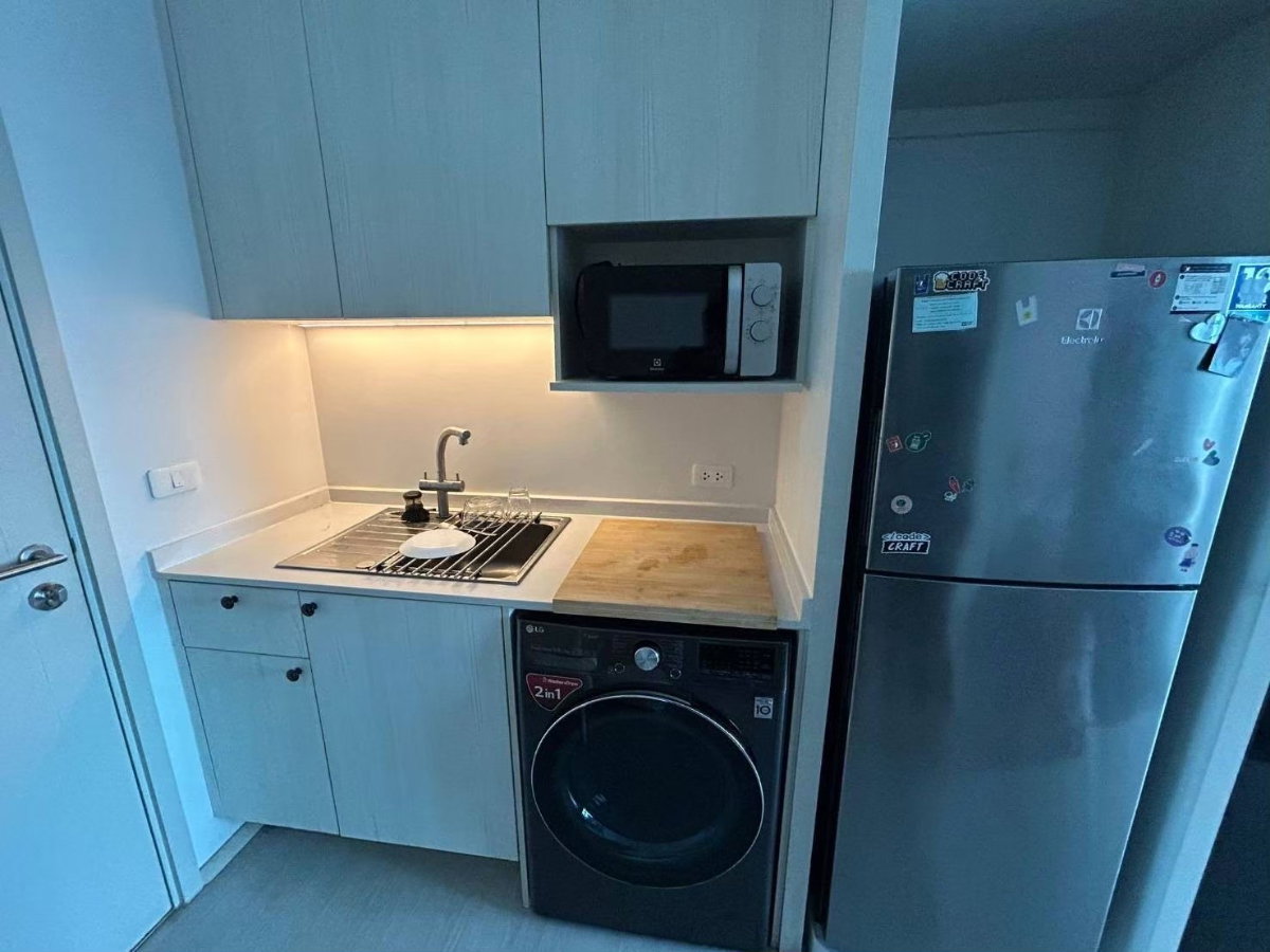picture For rent, Chapter One shine bangpo,  studio room, 10 floor 23sqm (with washing machine) 🆔 line: eyannie - 16/18