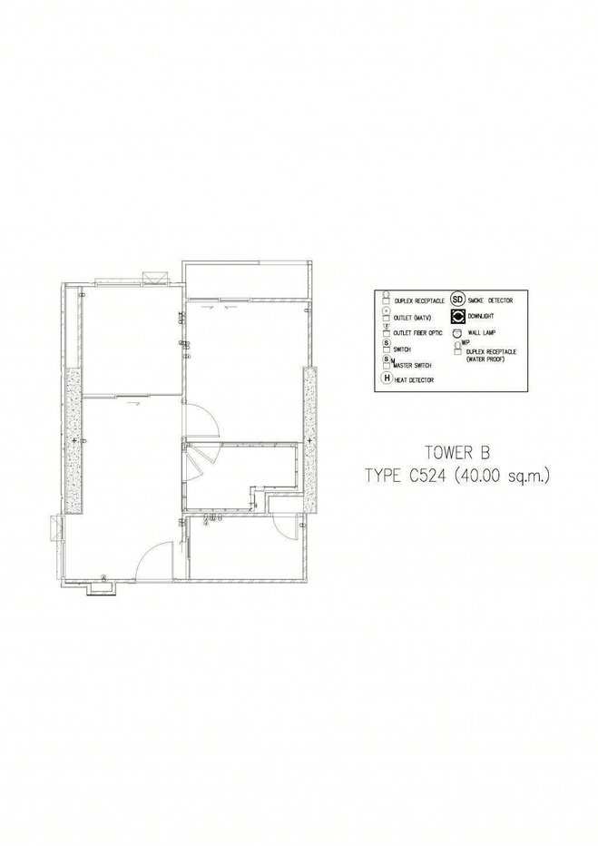 picture 23rd-Floor 1-BR Life Asoke - Rama 9 Near MRT Phra Ram 9 (ID 3354230) - 9/9