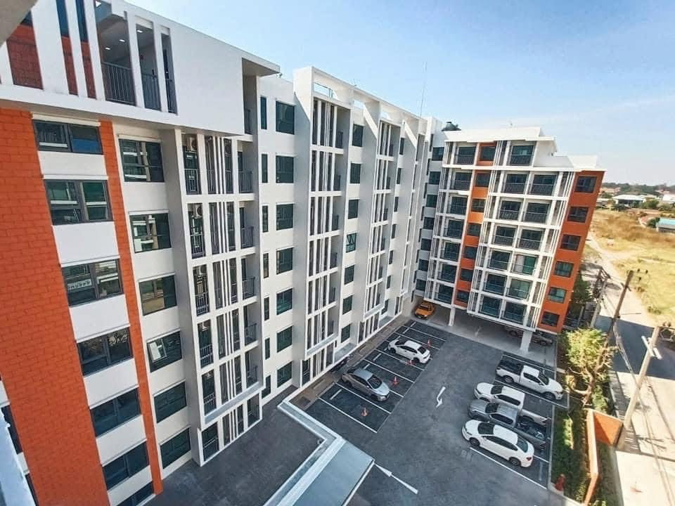 รูป K2134 ให้เช่า คอนโด Ocean grand residence  (เฟสใหม่) ห้องมุม 25.5 ตร.ม. ชั้น7 ติดรพ.ราชพฤกษ์  ใกล้ม.ขอนแก่น - รูปที่ 9/10