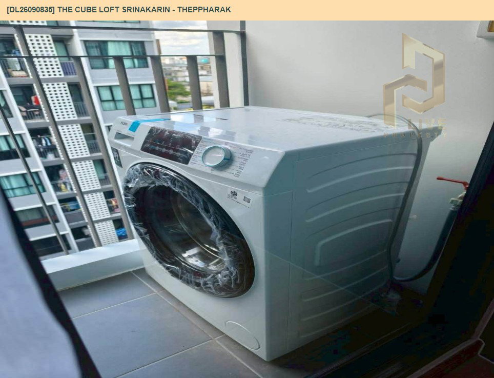 รูป DL26090835 ให้เช่าคอนโด เดอะคิวบ์ ลอฟท์ ศรีนครินทร์ - เทพารักษ์ (THE CUBE LOFT Srinakarin - Theppharak) ใกล้ สายสีเหลือง พร้อมเข้าอยู่ โทรด่วน 0638692663 LineID @952jdxxk - รูปที่ 9/11