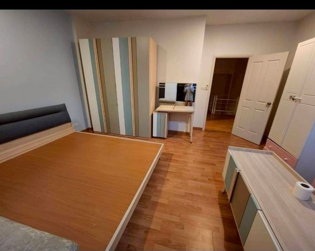 3-bed townhouse for rent, 20 sq wah, Baan Klang Muang Urbanion Kaset - Nawamin 2
