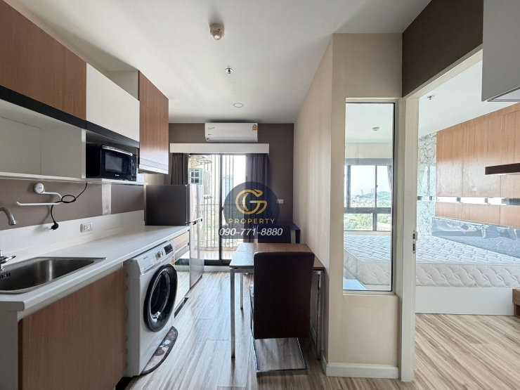 รูป ​ให้เช่า Plus Condo ศรีราชา 1 นอน 33 ตร.ม. ชั้น 17 [ห้องใหม่ไม่เคยปล่อยเช่า!] เพียง 9,000/เดือน - รูปที่ 3/15