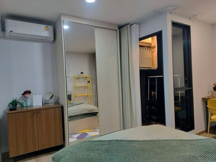 รูป 🥰 ให้เช่า Asher Koop Ratchada [แอชเชอร์ คูป รัชดา] 🚝MRT สุทธิสาร ห้วยขวาง ✅มีเครื่องซักผ้า - รูปที่ 4/8