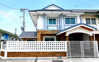 ทาวน์โฮม นนทบุรี : 📌 ขายทาวน์เฮาส์ โครงการ บ้านพฤกษา 10 ไทรน้อย 2 ชั้น 3 ห้องนอน 2 ห้องน้ำ