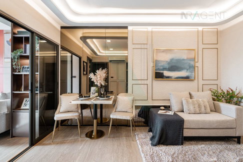 🎉 For Sell Condo THE MOMENT RATCHADA 19 Building 1, Floor 4,1 bed room, Room size 35 sqm