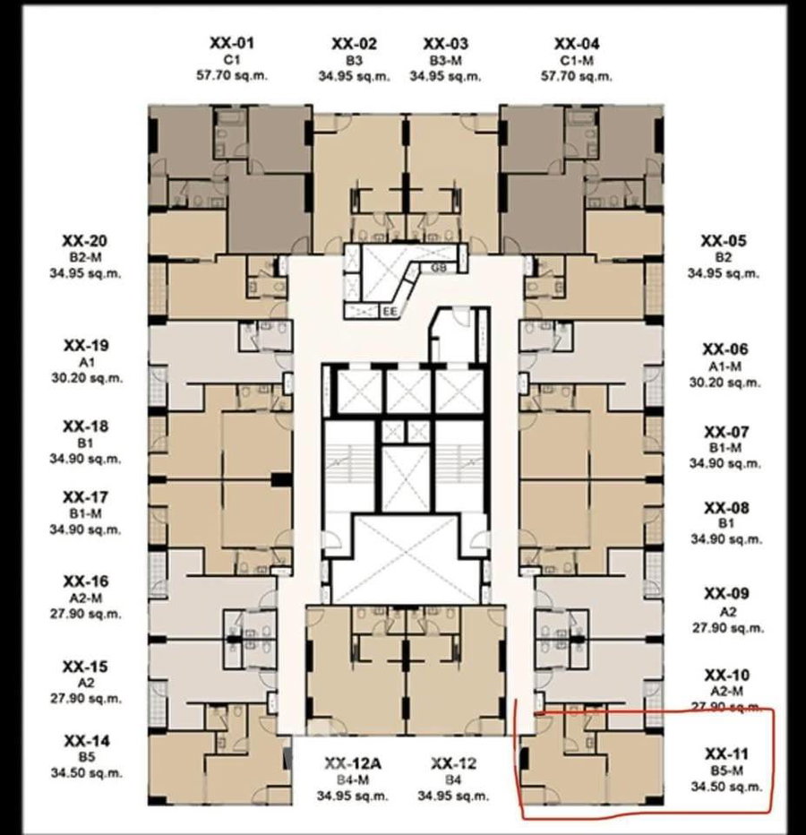 รูป คอนโด 1 ห้องนอน ชั้น 19 Ideo Mobi Rangnam ใกล้ ARL ราชปรารภ (ID 3354365) - รูปที่ 8/8