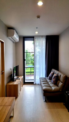 คอนโดให้เช่า : คอนโดให้เช่า Skyrise Avenue Sukhumvit 64 1 ห้องนอน 33 ตร.ม. ชั้น 2 ใกล้ BTS ปุณณวิถี เฟอร์ครบ พร้อมอยู่ ฿18,000/เดือน
