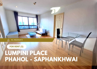 Condos for rent : For Rent 🔥 Lumpini Place Phahol - Saphankhwai 🔥 Fully furnished and equipped with appliances; near BTS Saphan Khwai.