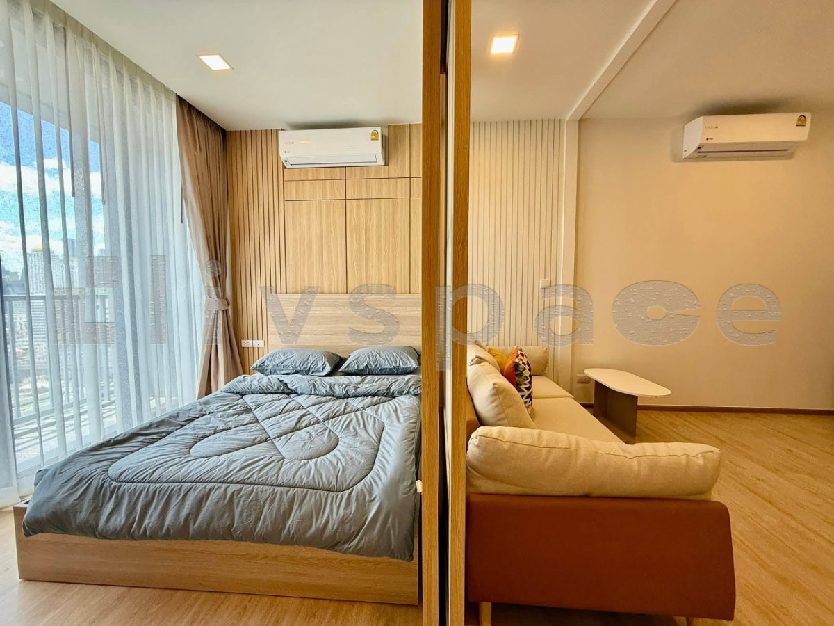 รูป ▚ L0SC0Sツ ให้เช่า XT Phayathai 1Bed 42ตร.ม. วิวโล่งไม่บล็อก ปรับผังห้องนั่งเล่นกว้าง มีระเบียง ใกล้ BTS/ARL พญาไท✨ - รูปที่ 5/7
