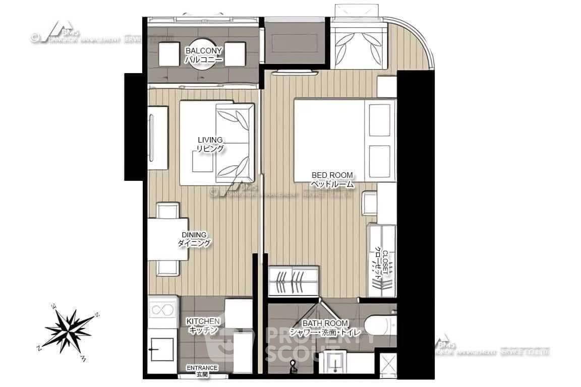 picture 34th-Floor 1-BR At Ashton Asoke 70m To MRT Sukhumvit (ID 3355920) - 8/28