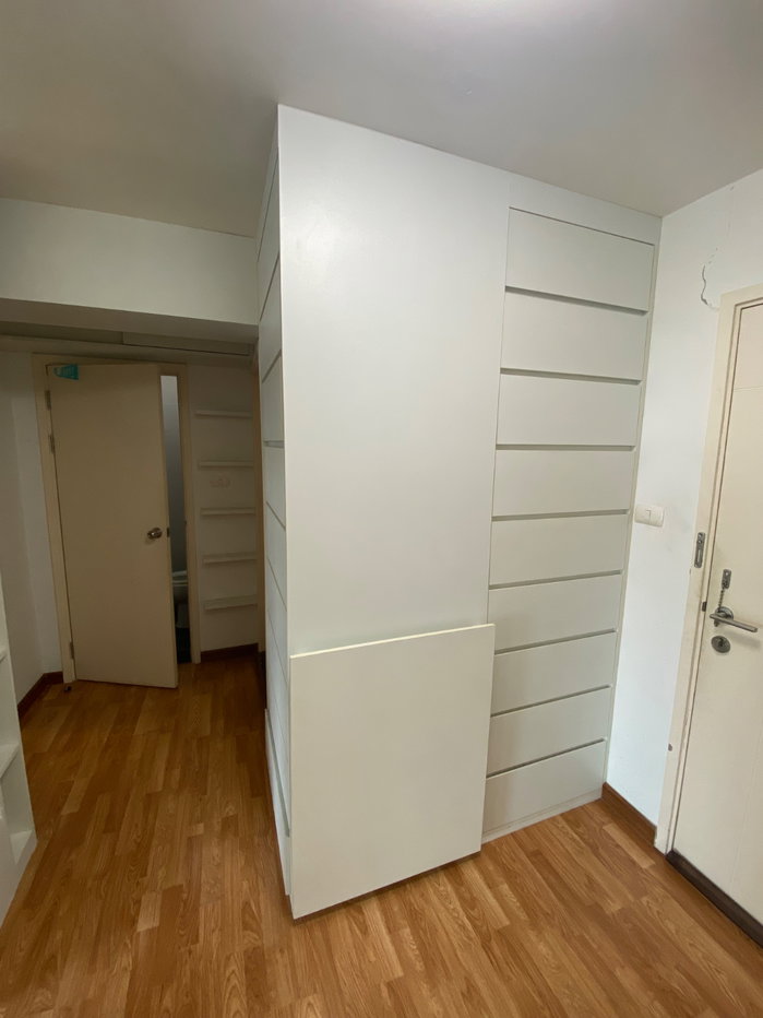 รูป T286 ให้เช่าคอนโด The Trust Condo Ngamwongwan (เดอะ ทรัสต์ คอนโด งามวงศ์วาน) ห้องBuint-inตูัเก็บของและทำเป็น2ชั้น แอร์2 เฟอร์ครบ พร้อมอยู่ ฟรีWifi - รูปที่ 11/15