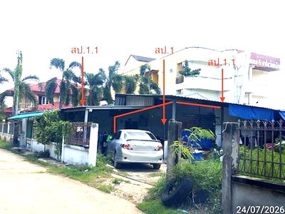 บ้านเดี่ยว สระแก้ว : บ้านเดี่ยว 56 ตร.วา เมืองสระแก้ว สระแก้ว 1M