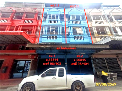 Shophouses for sale Bangkok : SHOP HOUSE 32 Sq.w. Thung Khru Bangkok for 6M